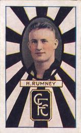 1933 Allen's League Footballers #20 Harold Rumney Front